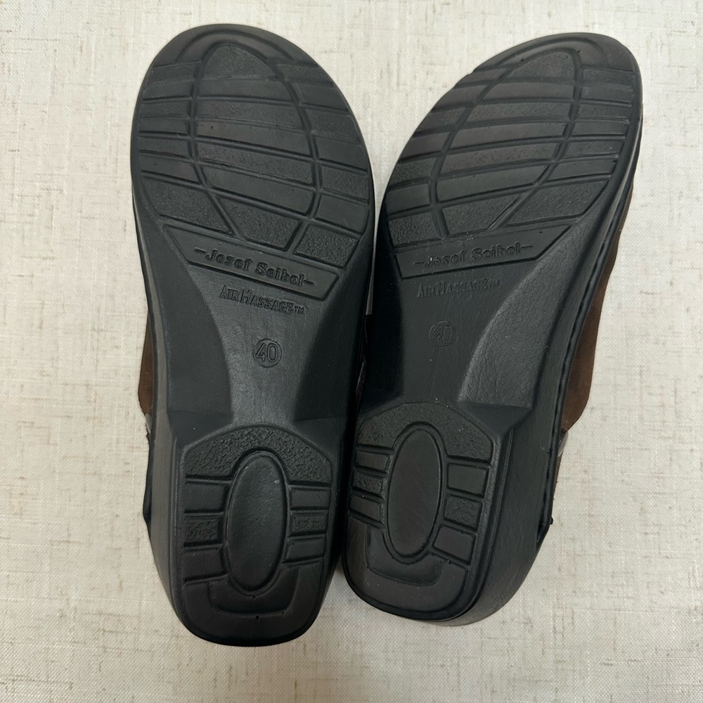 L.L. Bean Dark Brown Leather Loafers - Picture 7 of 10